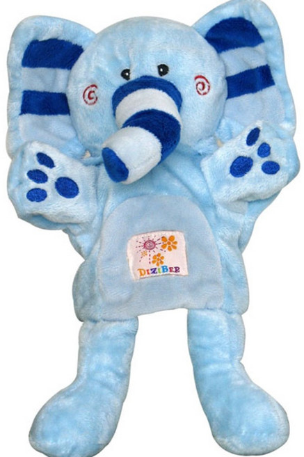 리틀캐빈 코끼리 손인형, 혼합 색상, 1개