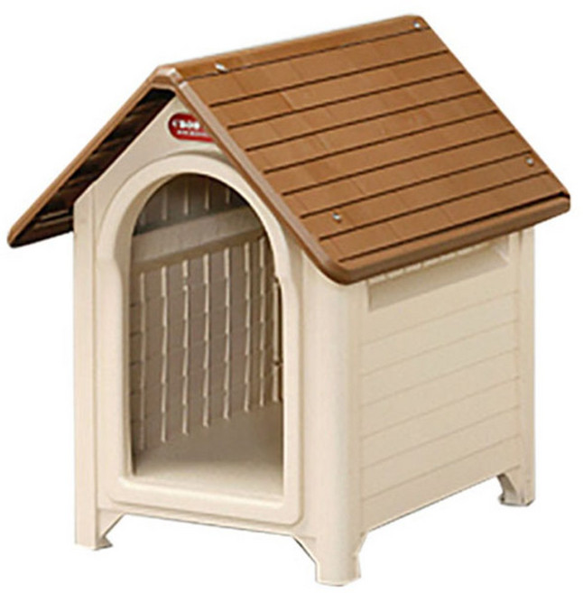 아이리스코리아 보브하우스 강아지집, 브라운, 1개