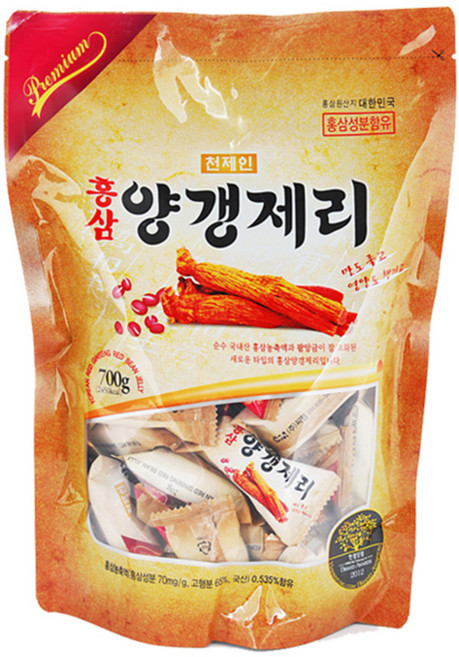 천제인 홍삼양갱제리, 700g, 1개
