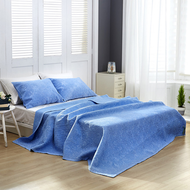 바니루이스 풍기인견 누비이불, 블루