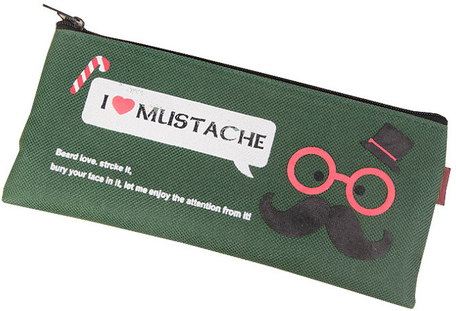 필립로지스틱 미니멀 모던 디자인 필통, 그린, 2개