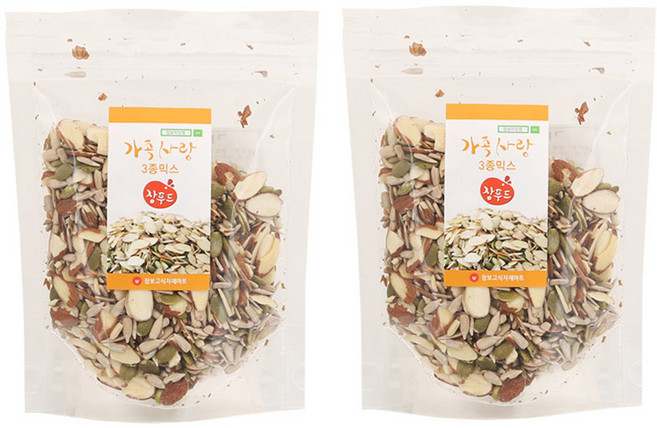 장푸드 가족사랑(3종)믹스, 200g