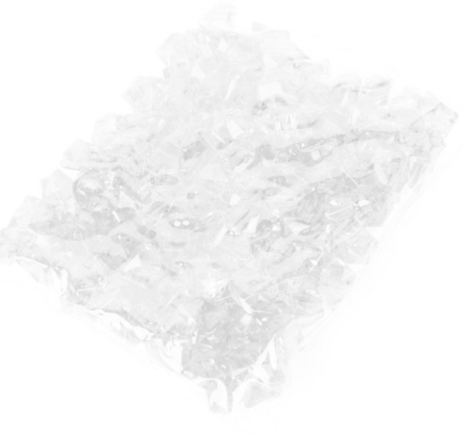 크리스탈 어항 바닥장식, 화이트, 1세트