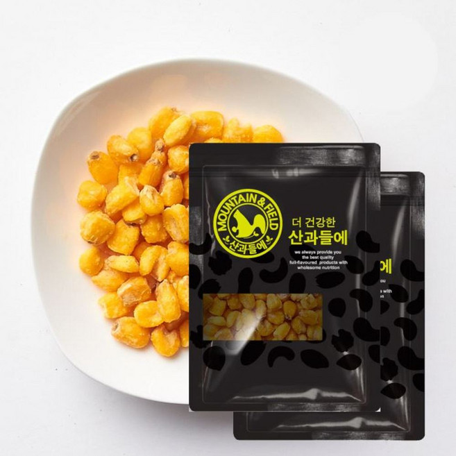 산과들에 하모니콘 옥수수콘, 700g, 2개입, 2개