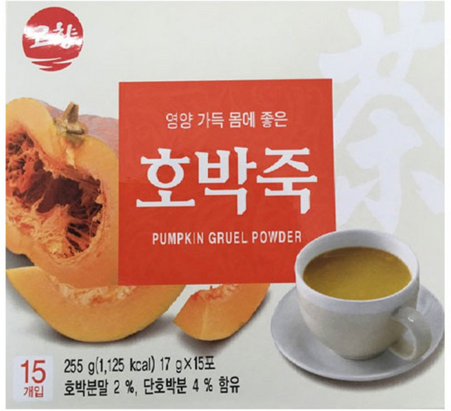 고려인삼제품공사 고향 호박죽, 17g, 15포