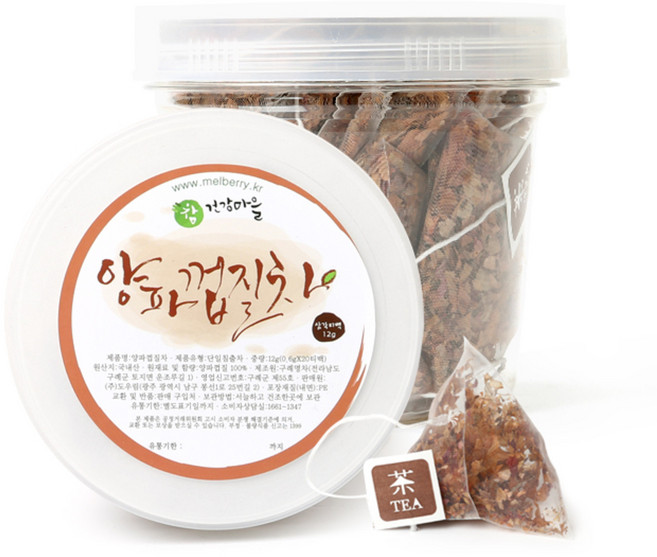 참건강마을 양파껍질차 용기포장, 12g, 20개입, 1개