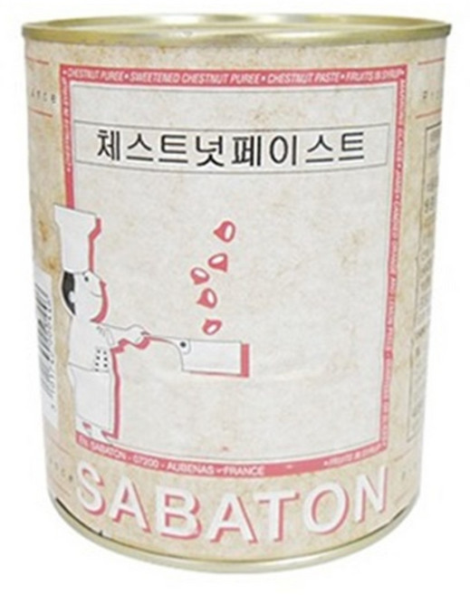 선인 체스트넛 페이스트, 1kg, 1개
