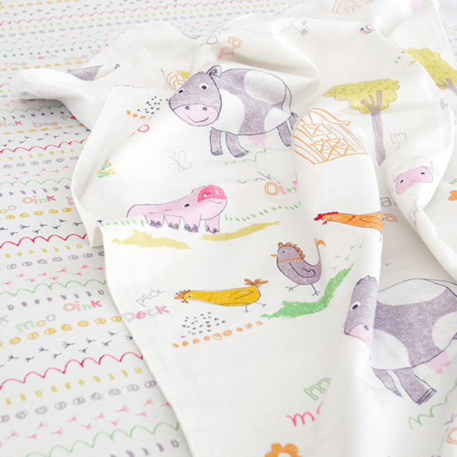 캥거루루 모달 낮잠이불 간절기용, 쁘띠크림