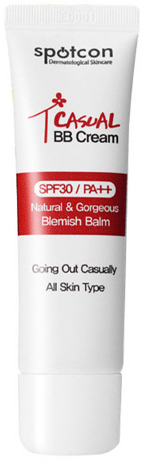 스팟콘 캐쥬얼 티 비비크림, 혼합색상, 1개