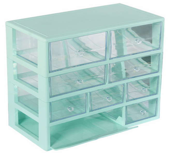 하라코리아 민트 다용도 A4정리함 MB-4DM-1A4-3D-2D-2DB, 41.2 x 21.7 x 32.5 cm, 1개, 4단