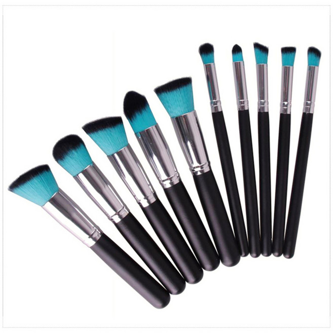 리빙조이 조이뷰티 메이크업 브러쉬세트 L221, 블루, 1개