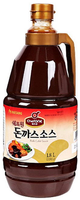 쉐프원 돈까스소스, 1.8L, 1개