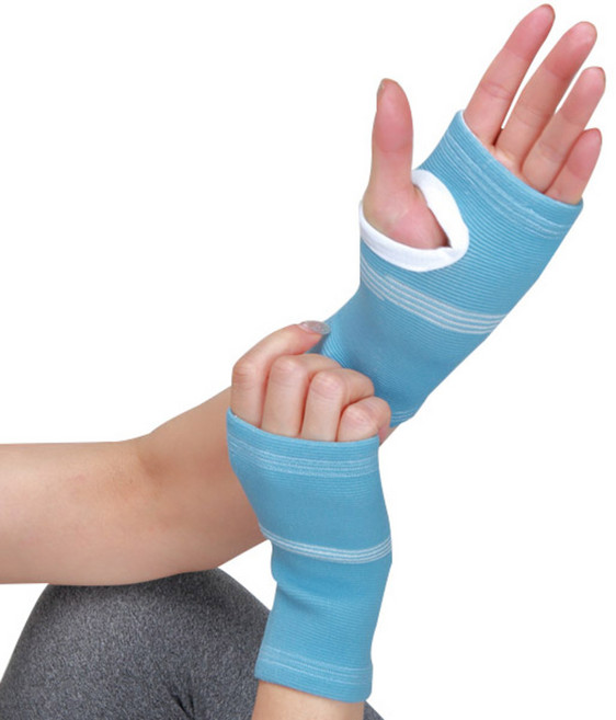 맘바 액티브바이오 손목보호대 입체형 딥블루, 2입, 1세트