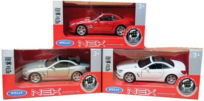 웰리 4.75 벤츠 SL500, 레드, 1개