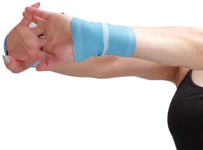 맘바 액티브바이오 손목보호대 일반형 딥블루, 2입, 1세트