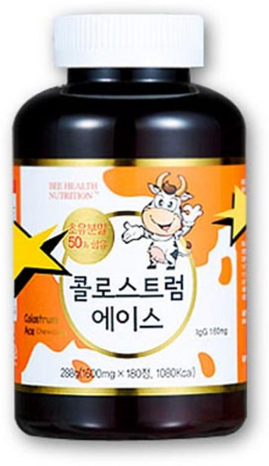 비헬스뉴트리션 콜로스트럼 에이스 초유, 180정, 1개