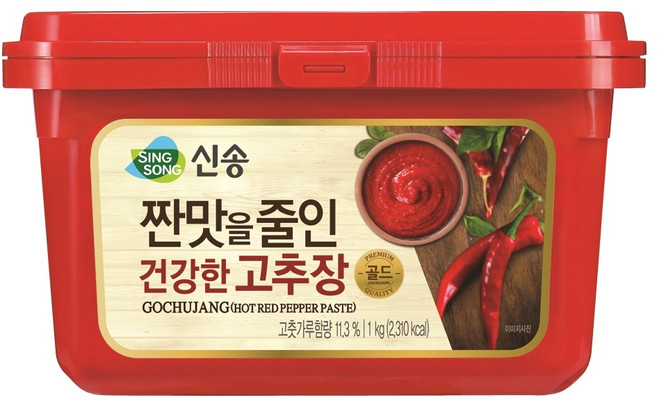 신송 짠맛을줄인 건강한 고추장, 1kg, 1개