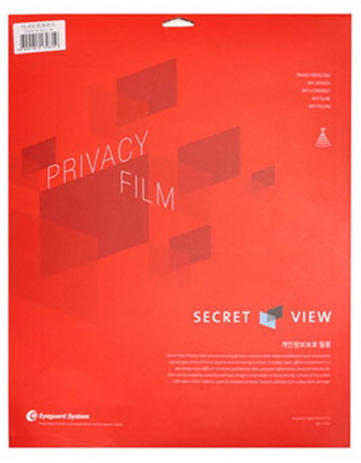시크릿뷰 프라이버시 정보보호 필름 W형, 14.1in, 1개