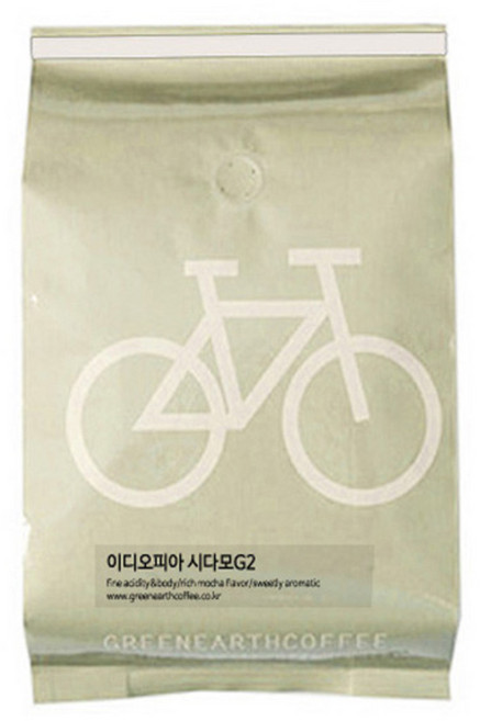 그린어쓰 이디오피아 시다모 G2, 500g, 1개