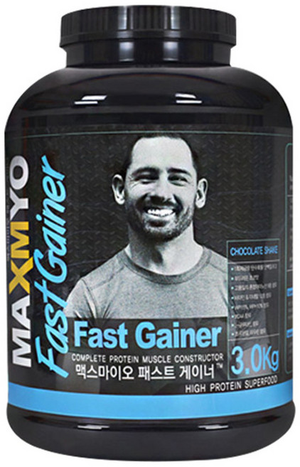 맥스마이오 패스트 게이너 헬스보충제, 3kg, 1개