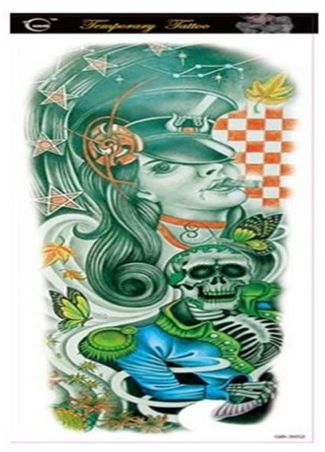 日常刺青 紋身 長臂紋身, 3052號, 1個