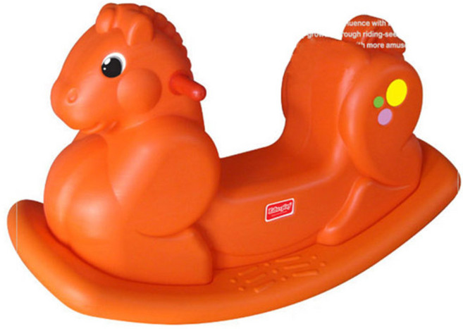 에듀플레이 락킹 호스 흔들말, 오렌지(576662)