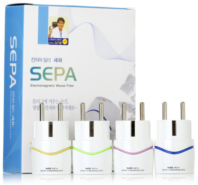 세파 전자파차단 플러그 4p, 1세트
