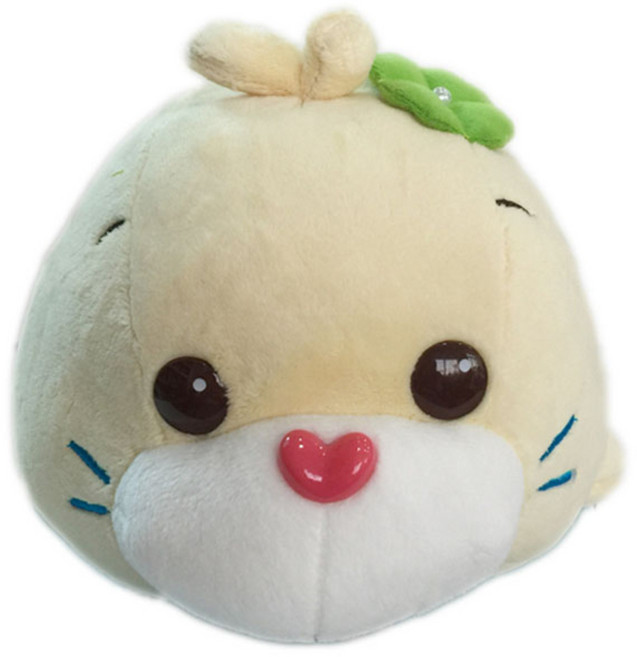 아기물범하프 아기물범 호프 대 봉제인형, 옐로우, 20cm, 1개