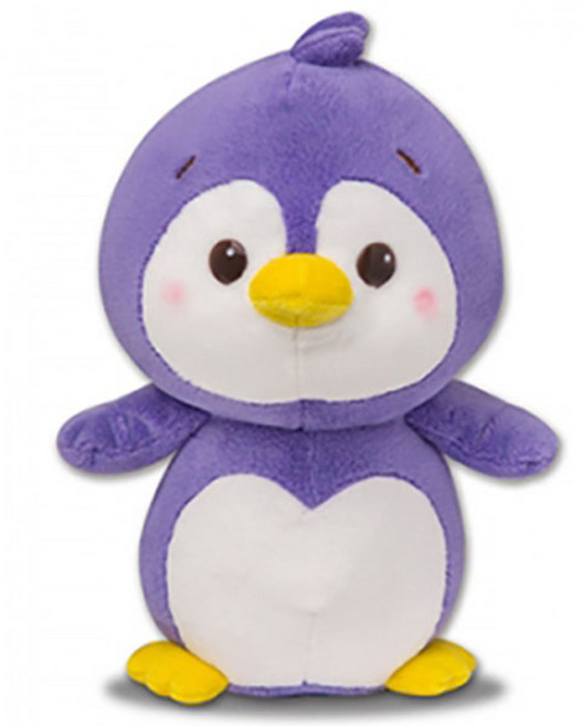 아기물범하프 노래하는 포포 대 봉제인형, 보라, 30cm, 1개