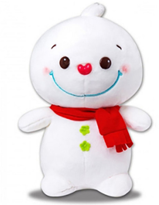 아기물범하프 노래하는 랄라 대 봉제인형, 화이트, 30cm, 1개