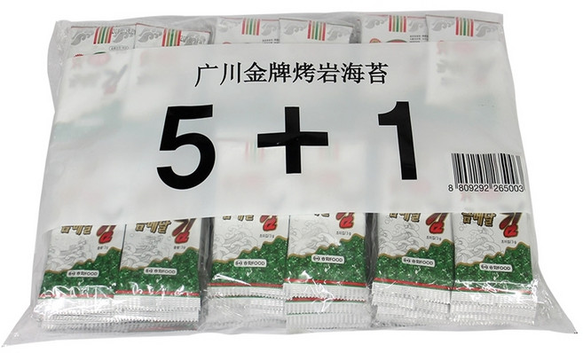 광천금메달김 미니도시락 3g x 60봉, 1개, 1개