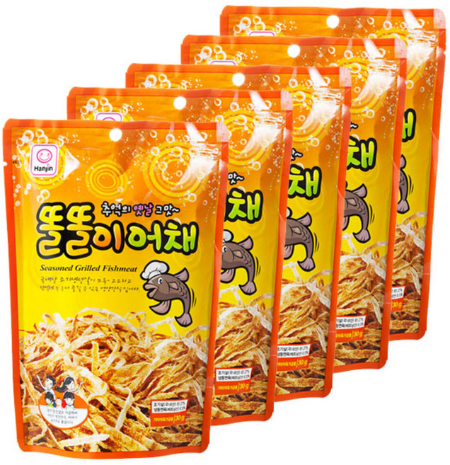 한진식품 추억의옛날 그맛 똘똘이 어채, 30g, 5개, 5개