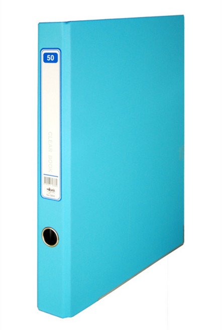 A4 50매 에코 클리어북, 하늘색, 1개