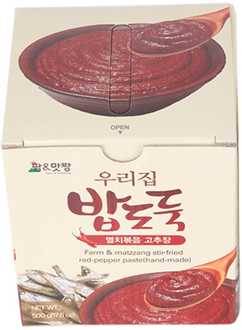 팜앤맛짱 멸치 볶음고추장, 500g, 1개