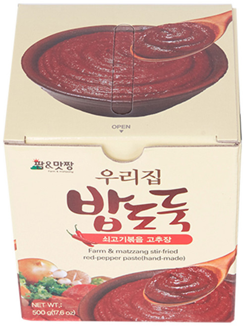팜앤맛짱 쇠고기 볶음고추장, 500g, 1개