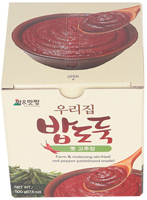 팜앤맛짱 톳 볶음고추장, 500g, 1개