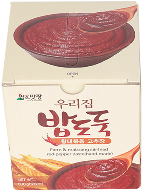 팜앤맛짱 황태 볶음고추장, 1개, 500g