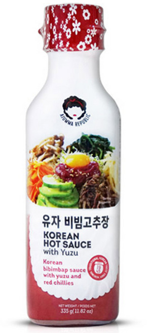 매일식품 아줌마리퍼블릭 유자 비빔고추장, 335g, 1개