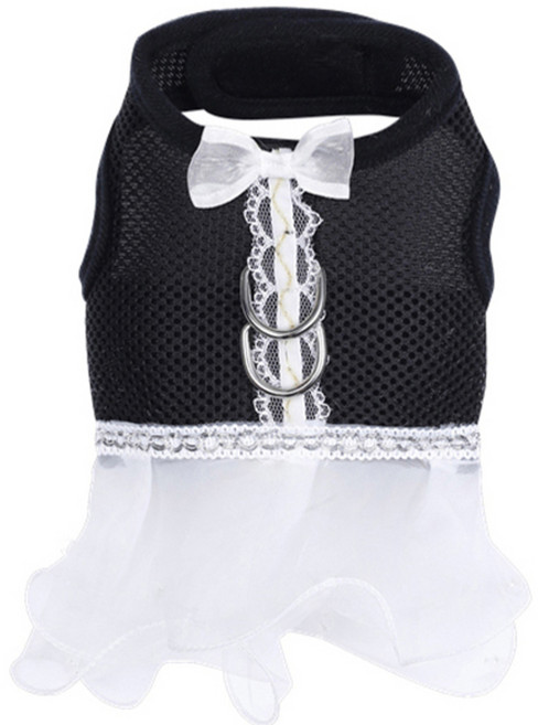 키즈본 레이스메쉬하네스 블랙 Y311POP675, M, 1개