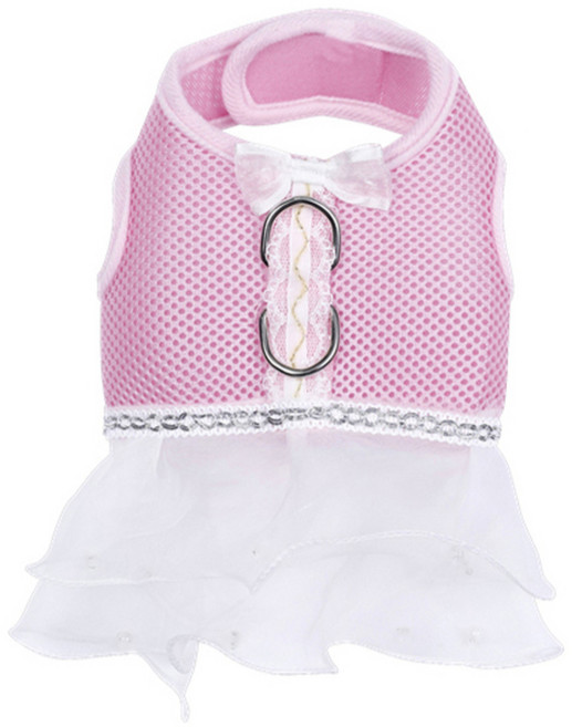 키즈본 레이스메쉬하네스 핑크 Y311POP658, XS, 1개