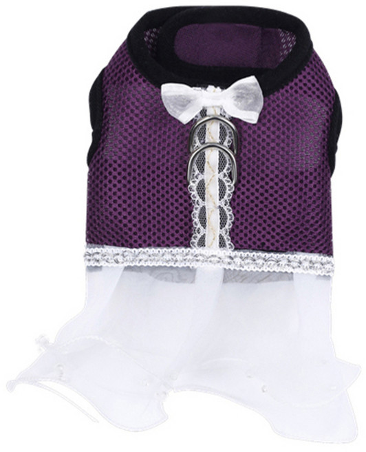 키즈본 레이스메쉬하네스 퍼플 Y311POP666, L, 1개