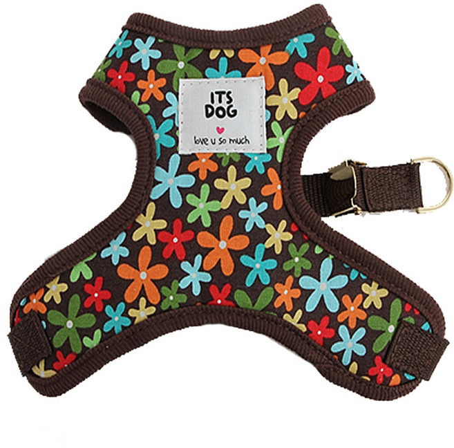 이츠독 데이지팝콘 하네스, L, 1개