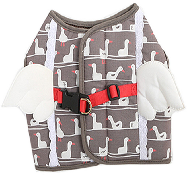 이츠독 마이엔젤 베스트하네스 덕 브라운, 색상:브라운 / 사이즈:S, 1개