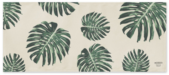 어번던스 보테니컬디자인 바란스 커튼