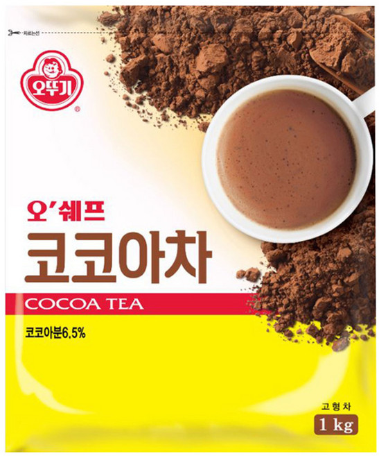 오뚜기 오쉐프 코코아차, 1kg, 1개입, 1개