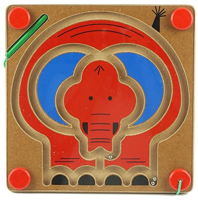 블루리본 코끼리 자석미로놀이, 3세 이상, 1개