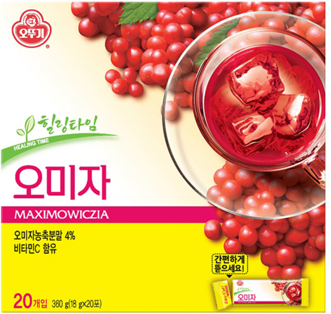 오뚜기 오미자차, 18g, 20개