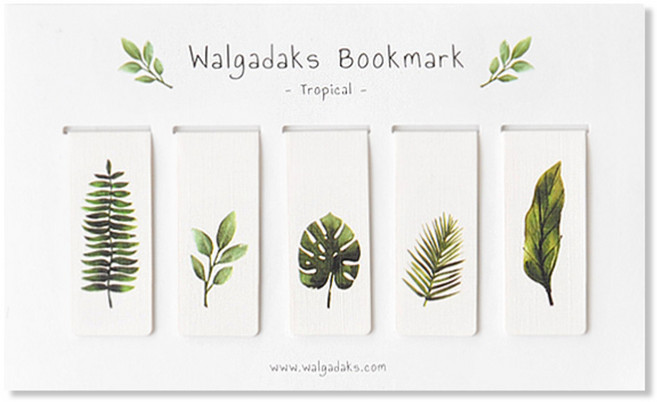 왈가닥스 마그네틱 북마크 5개입, 트로피칼, 1세트