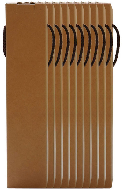 와인 무지포장박스 10p, 혼합색상, 1세트