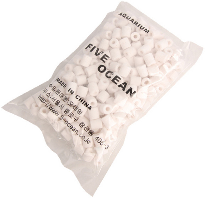 파이브오션 미니링 여과재 400g, 1개